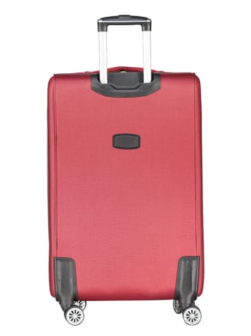 Geographical Norway 5tlg. Softcase-Trolleyset "Show" in Rot