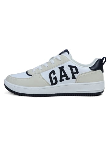 GAP Sneakersy "Boston III" w kolorze biało-beżowym