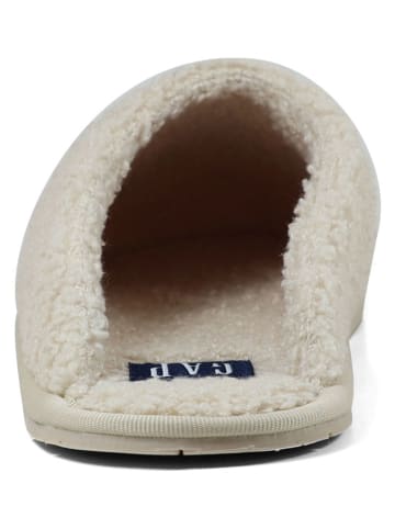 GAP Kapcie "Plano III" w kolorze beżowym