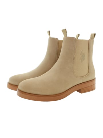 U.S. Polo Assn. Chelsea-Boots in Beige
