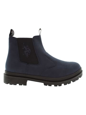 U.S. Polo Assn. Chelseaboots donkerblauw