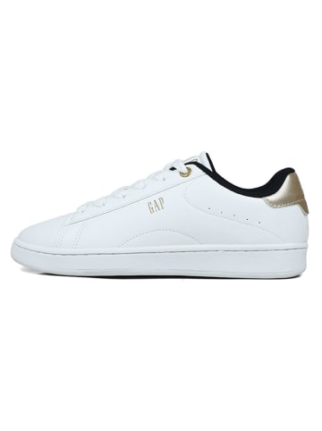 GAP Sneakersy "Maryland Ltx" w kolorze białym