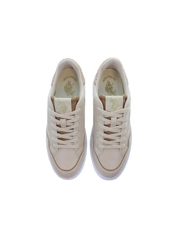 U.S. Polo Assn. Sneakersy w kolorze beżowym