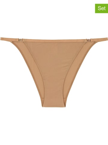 Dorina Stringi (2 pary) w kolorze jasnobrązowym