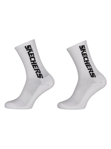 Skechers Skarpety (3 pary) w kolorze białym