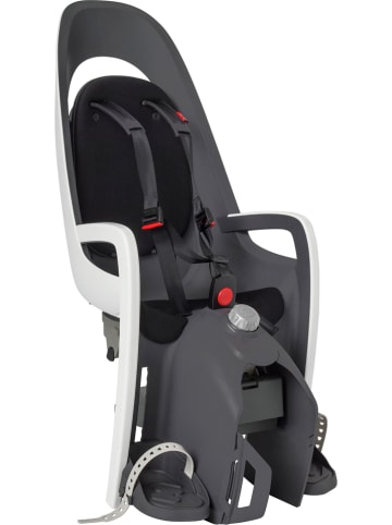 Hamax Fahrradsitz "Caress" in Grau/ Weiß/ Schwarz - ab 9 Monaten
