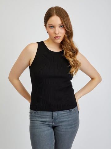 orsay Top w kolorze czarnym