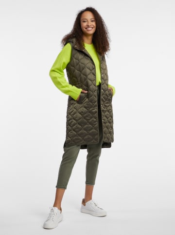 orsay Kamizelka pikowana w kolorze khaki