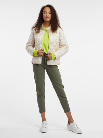 orsay Kurtka pikowana w kolorze kremowym