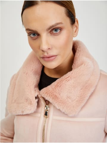 orsay Kunstlederjacke in Rosa