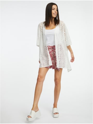 orsay Poncho in Creme