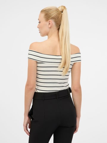 orsay Shirt in Creme/ Schwarz