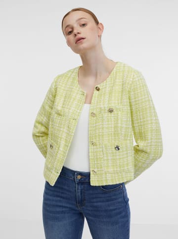 orsay Blezer w kolorze żółto-białym