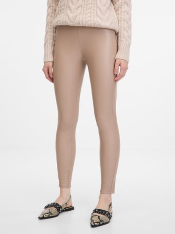 orsay Kunstleren legging beige