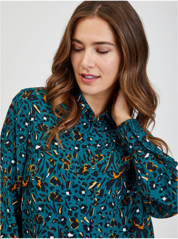 orsay Blouse blauw/zwart