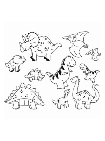 Aladine Stempelset "Dino" - vanaf 3 jaar