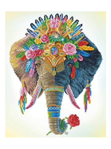 DIAMOND DOTZ Diamond Painting "Bohemian Olifant" - vanaf 4 jaar