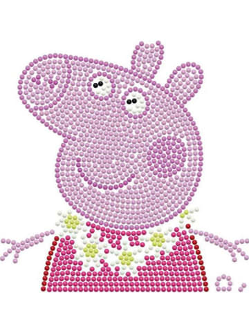 DIAMOND DOTZ Creativiteitsset "Diamond Painting Peppa Pig" - vanaf 4 jaar