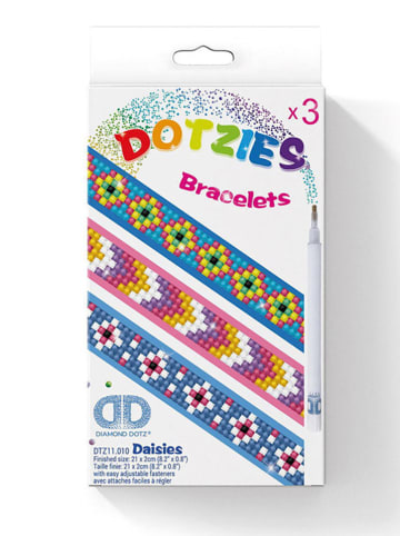 DIAMOND DOTZ Creativiteitsset "Diamond Painting Armbandjes Retro" - vanaf 6 jaar