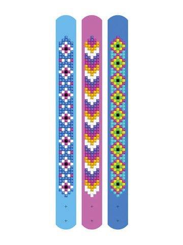 DIAMOND DOTZ Kreativset "Diamond Painting Armbänder Retro" - ab 6 Jahren