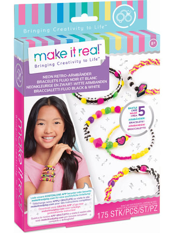 make it real Bastelset "Neon Retro Armbänder" - ab 8 Jahren