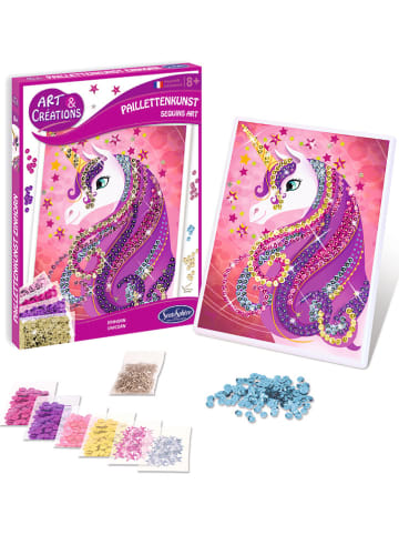 SentoSphere Kreativset " Paillettenkunst Einhorn" - ab 8 Jahren