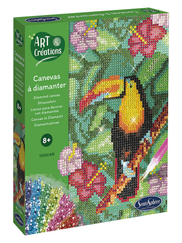 SentoSphere Creativiteitsset "Strass-steentjes - Toekan" - vanaf 8 jaar
