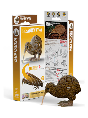 Eugy 3D Bastelset "Brauner Kiwi" - ab 6 Jahren