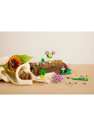PLUS PLUS 600tlg. Bausteine-Set "Blumenladen" - ab 5 Jahren