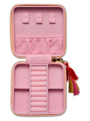 DESIGNWORKS INK ® Schmuckkästchen "You're A Gem" in Orange - (L)10 x (B)10 cm