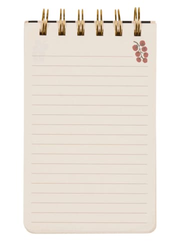 DESIGNWORKS INK ® Notizbuch "Tomato" in Rosa/ Rot - (L)15 x (B)8,9 cm