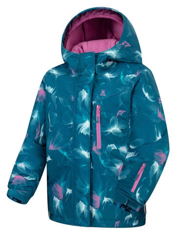 Kamik Kurtka zimowa "August" w kolorze niebieskim