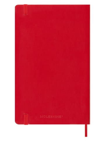 Moleskine Kalendarz tygodniowy "2026" w kolorze czerwonym - 13 x 21 cm