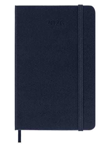 Moleskine Wochenplaner "2026" in Dunkelblau - (B)9 x (H)14 cm