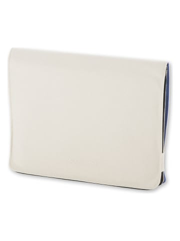Moleskine Etui "My Cloud" w kolorze kremowym na tablet - 27 x 22 x 2 cm