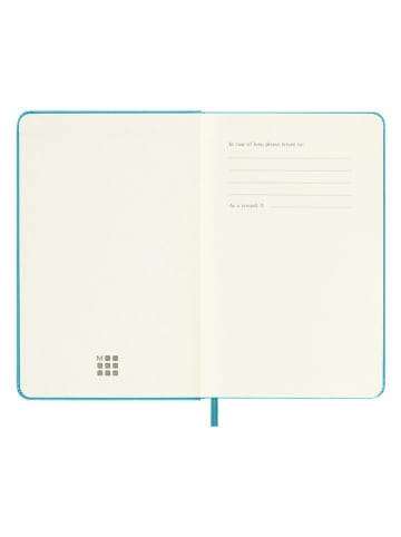 Moleskine Notatnik w kolorze turkusowym - 9 x 14 cm