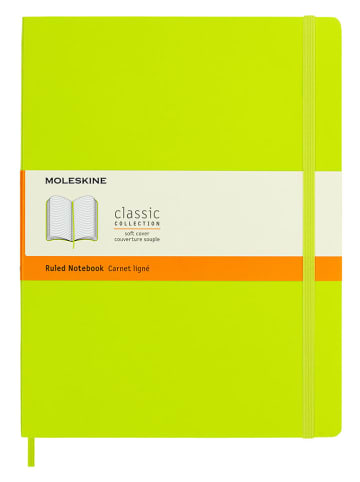 Moleskine Liniertes Notizbuch in Limette - (B)19 x (H)25 cm