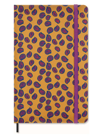 Moleskine Liniertes Notizbuch ''Le Professional'' in Orange/ Lila - (B)13 x (H)21 cm