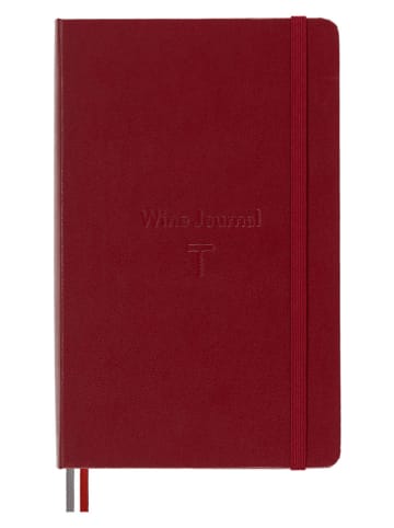 Moleskine Notizbuch "Wine" in Dunkelrot - (L)21 x (B)13 cm