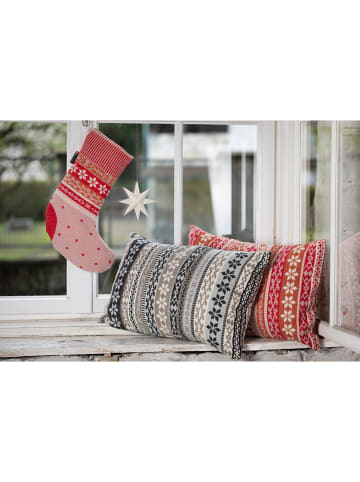 David Fussenegger Kissenhülle "Nova" in Beige/ Grau