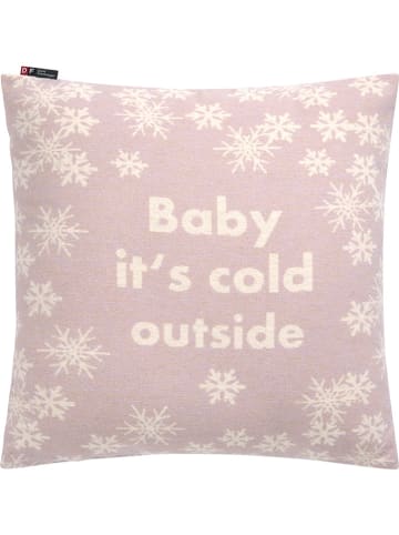 David Fussenegger Poszewka "Silvretta - Baby Its Cold Outside" w kolorze fioletowym na poduszkę