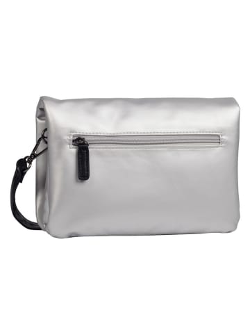 Tom Tailor Umhängetasche "Patti" in Silber - (B)23 x (H)16 x (T)6 cm