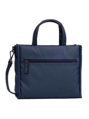 Tom Tailor Henkeltasche in Dunkelblau - (B)25 x (H)21 x (T)9 cm