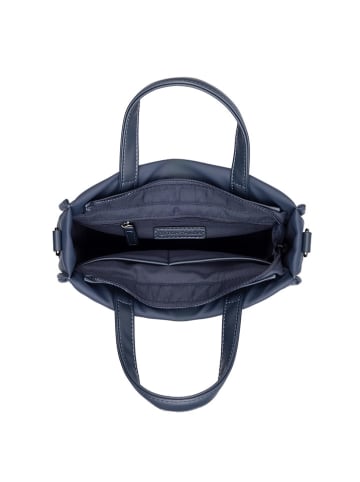Tom Tailor Henkeltasche in Dunkelblau - (B)25 x (H)21 x (T)9 cm