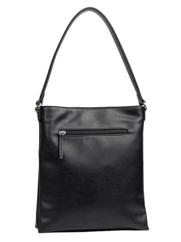 Tom Tailor Schultertasche in Schwarz - (B)28 x (H)31,5 x (T)7 cm