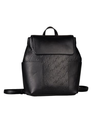 Tom Tailor Rucksack "Wendi" in Schwarz - (B)24 x (H)30 x (T)13 cm