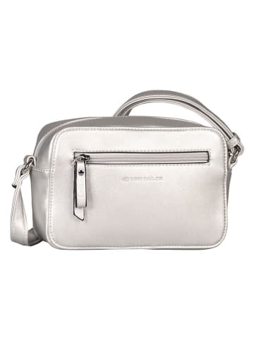 Tom Tailor Torebka "Wendi" w kolorze srebrnym - 20,5 x 13,5 x 8 cm