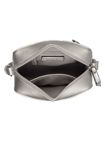 Tom Tailor Torebka "Wendi" w kolorze srebrnym - 20,5 x 13,5 x 8 cm
