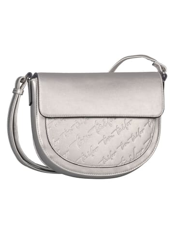 Tom Tailor Umhängetasche "Wendi" in Silber - (B)25,5 x (H)21 x (T)5,5 cm