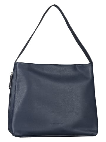 Tom Tailor Schultertasche "Yuma" in Dunkelblau - (B)34 x (H)28 x (T)10 cm